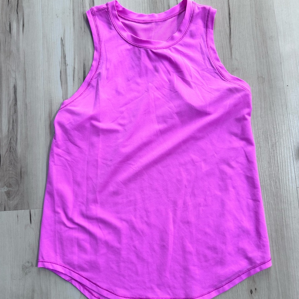Lululemon hot pink tank top